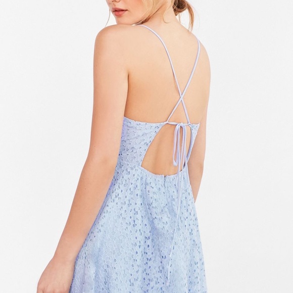 Kimchi Blue Lace Strappy-Back Fit + Flare Dress - Picture 4 of 7